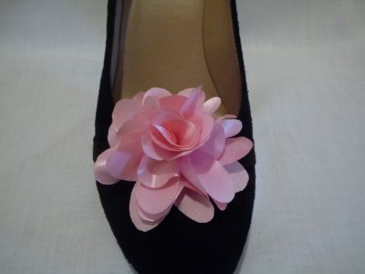 Stoffblume 'Rosa'