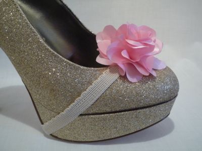 Stoffblume 'Rosa'